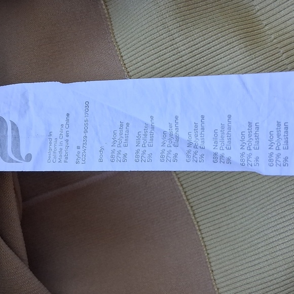 Fabletics Yellow Seamless Leggings Size S - Picture 12 of 16